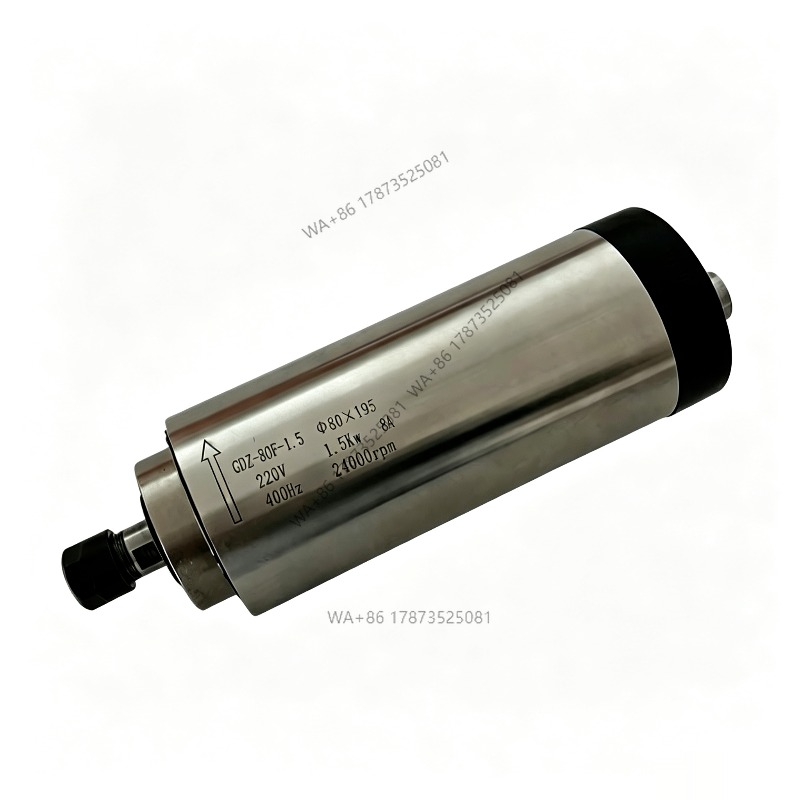 Er20 Collet Chuck Spindle Motor 220V - CNC Luftgekühlter 800W 1500W 2200W Spindelmotor-Kit