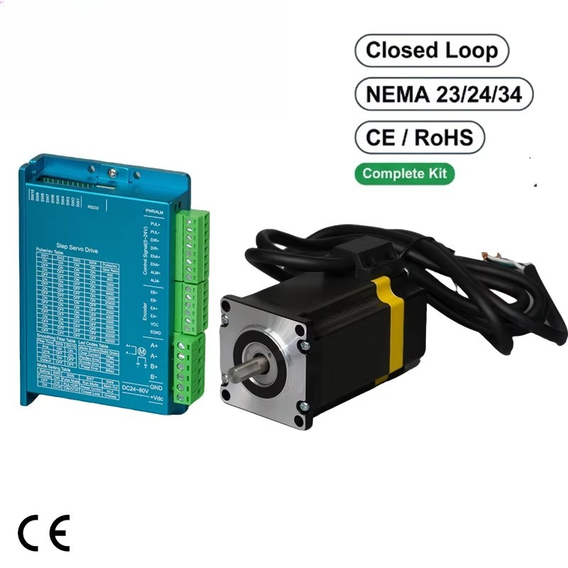 Nema 23 Closed Loop Stepper Motor Driver Kit - Nema 23 24 34 Geschlossener Schrittmotor-Treiber-Kit