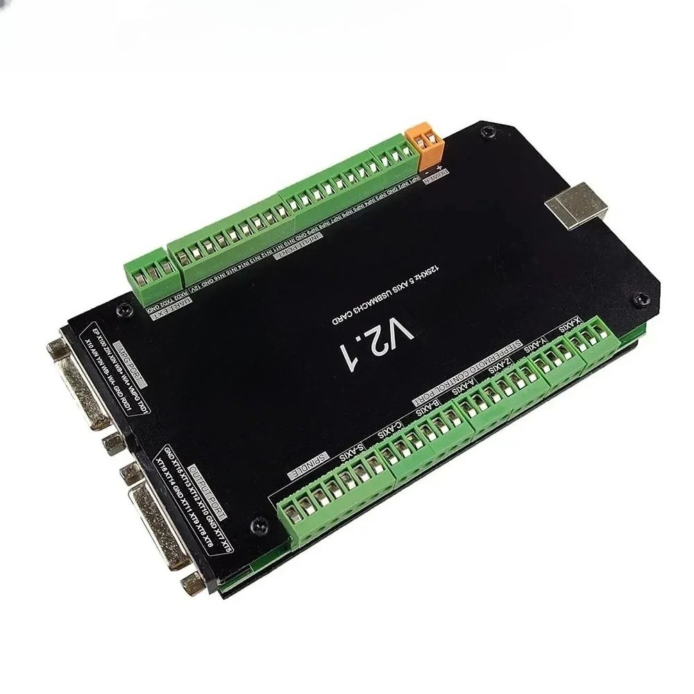 5 Axis Cnc Breakout Board Interface Mach3 - NVCM V2.1 3/4/5/6-Achsen CNC-Steuerung MACH3-Breakout USB-Schnittstellenkarte