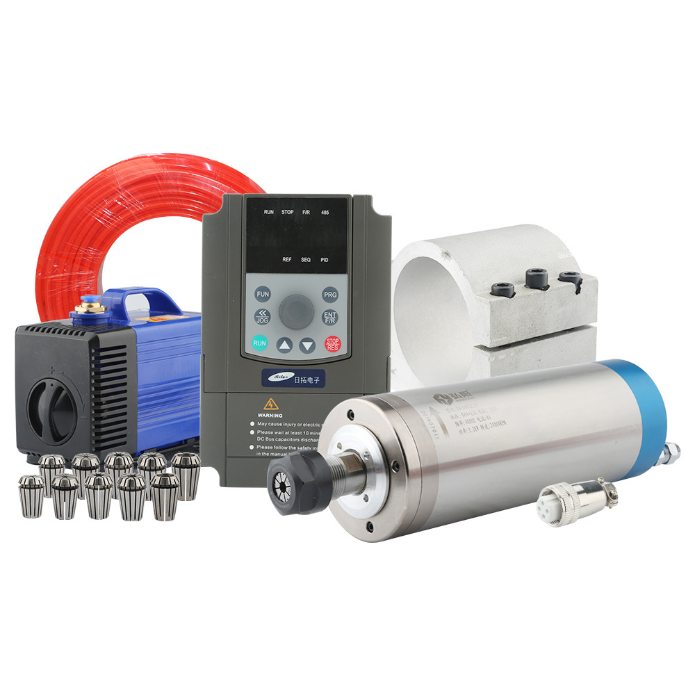 CNC-Fräser-Set 2,2 kW ER20 Was – 2.2Kw Water Cooled Spindle Kit Vfd Bewertung und Preis