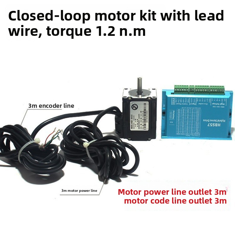 NEMA23 57 Closed-Loop-Schrittm – Nema 23 Closed Loop Stepper Motor Driver Kit Bewertung und Preis